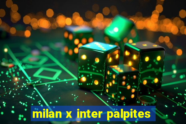 milan x inter palpites